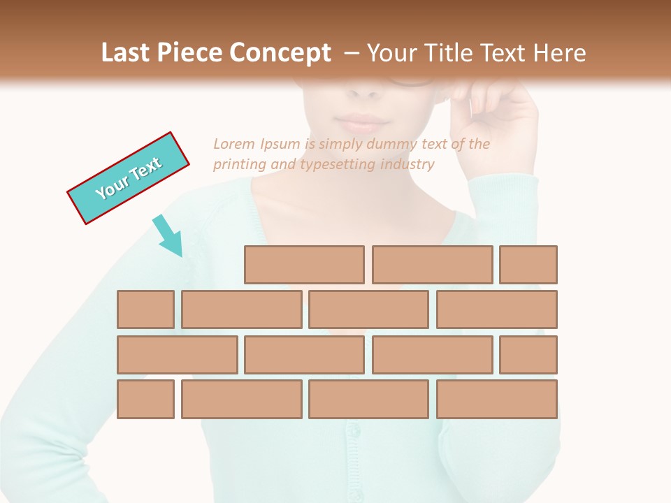 Teacher Nerd Female PowerPoint Template