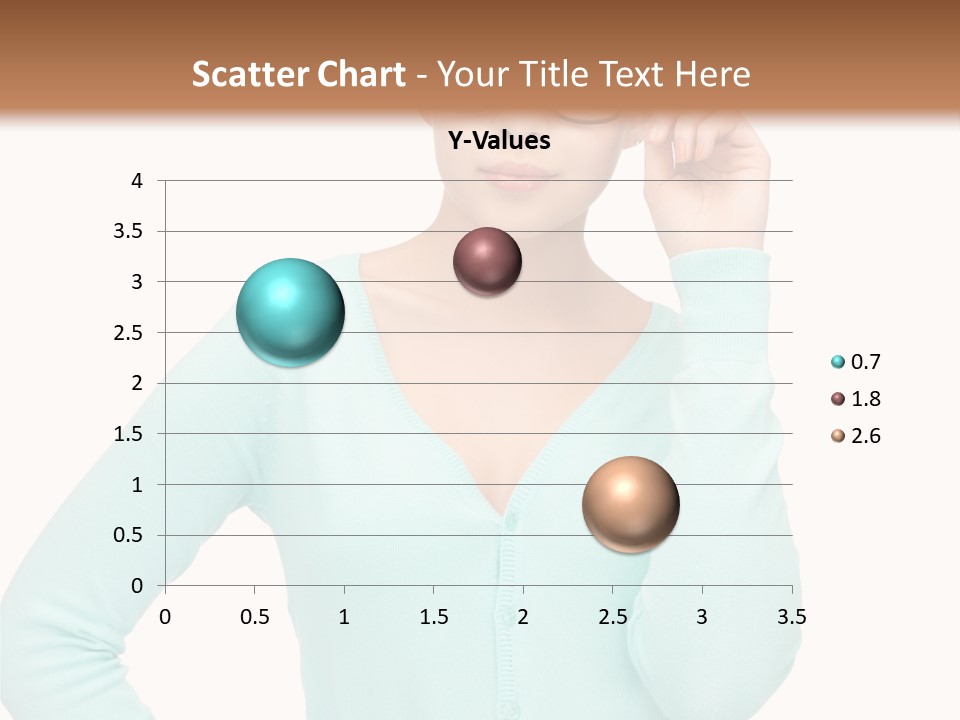 Teacher Nerd Female PowerPoint Template