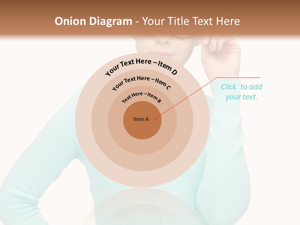 Teacher Nerd Female PowerPoint Template