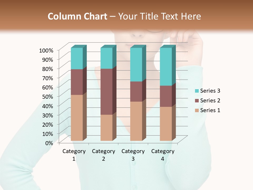 Teacher Nerd Female PowerPoint Template