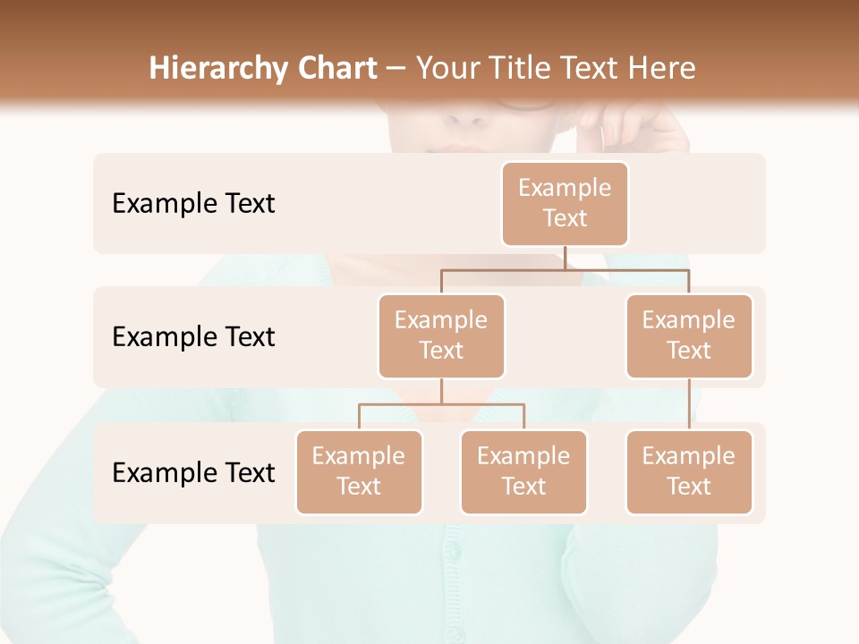 Teacher Nerd Female PowerPoint Template