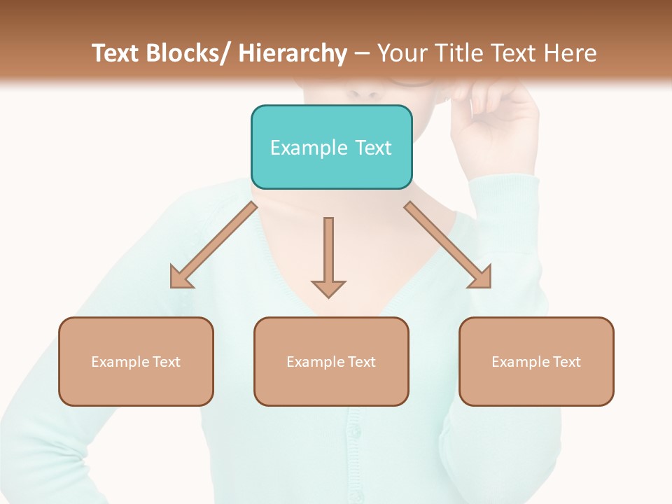 Teacher Nerd Female PowerPoint Template