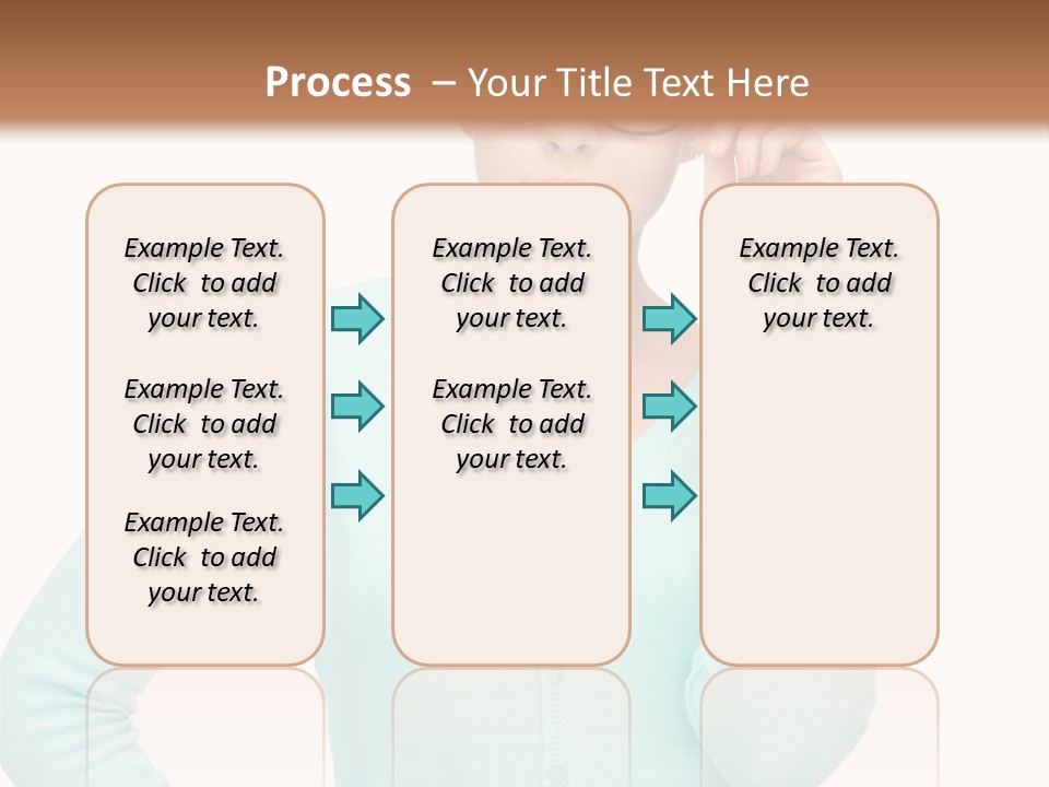 Teacher Nerd Female PowerPoint Template