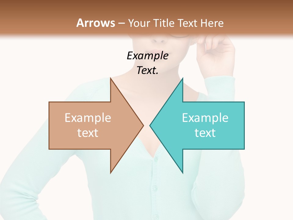 Teacher Nerd Female PowerPoint Template