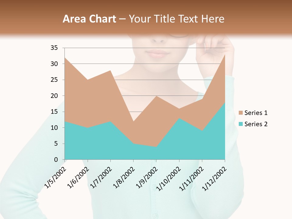 Teacher Nerd Female PowerPoint Template