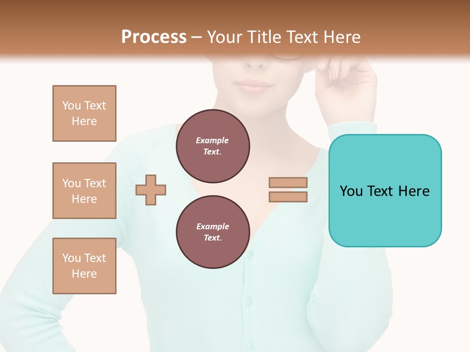 Teacher Nerd Female PowerPoint Template