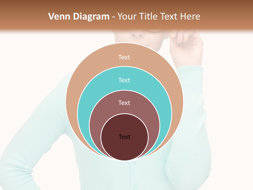 Teacher Nerd Female PowerPoint Template