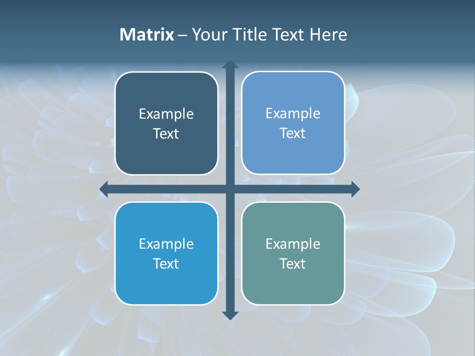 Swirl Burst Elegant PowerPoint Template