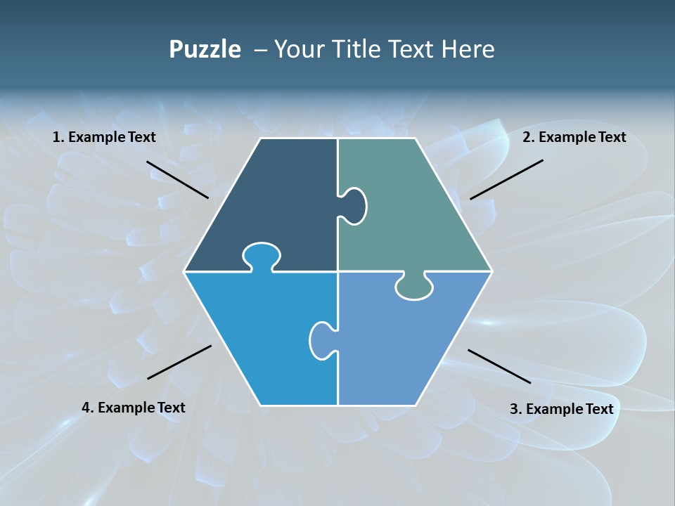 Swirl Burst Elegant PowerPoint Template