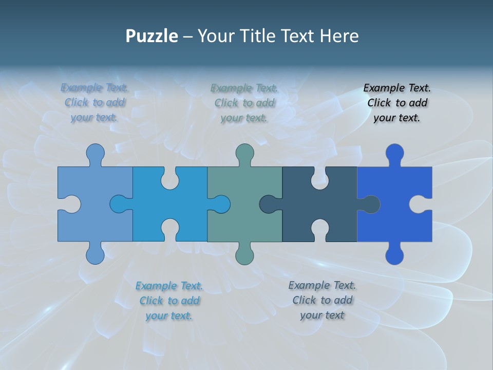 Swirl Burst Elegant PowerPoint Template