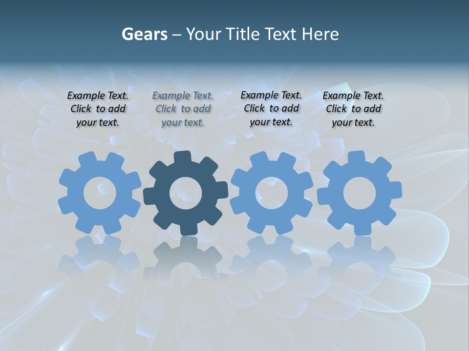 Swirl Burst Elegant PowerPoint Template