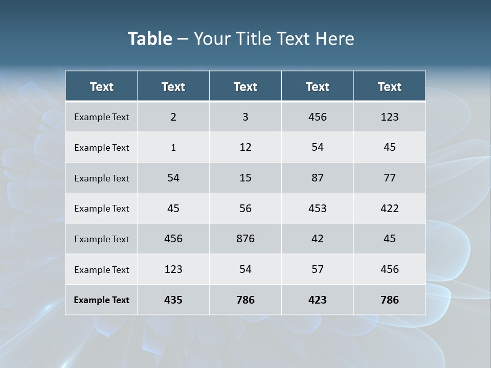 Swirl Burst Elegant PowerPoint Template