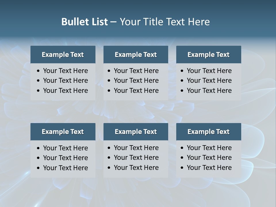 Swirl Burst Elegant PowerPoint Template
