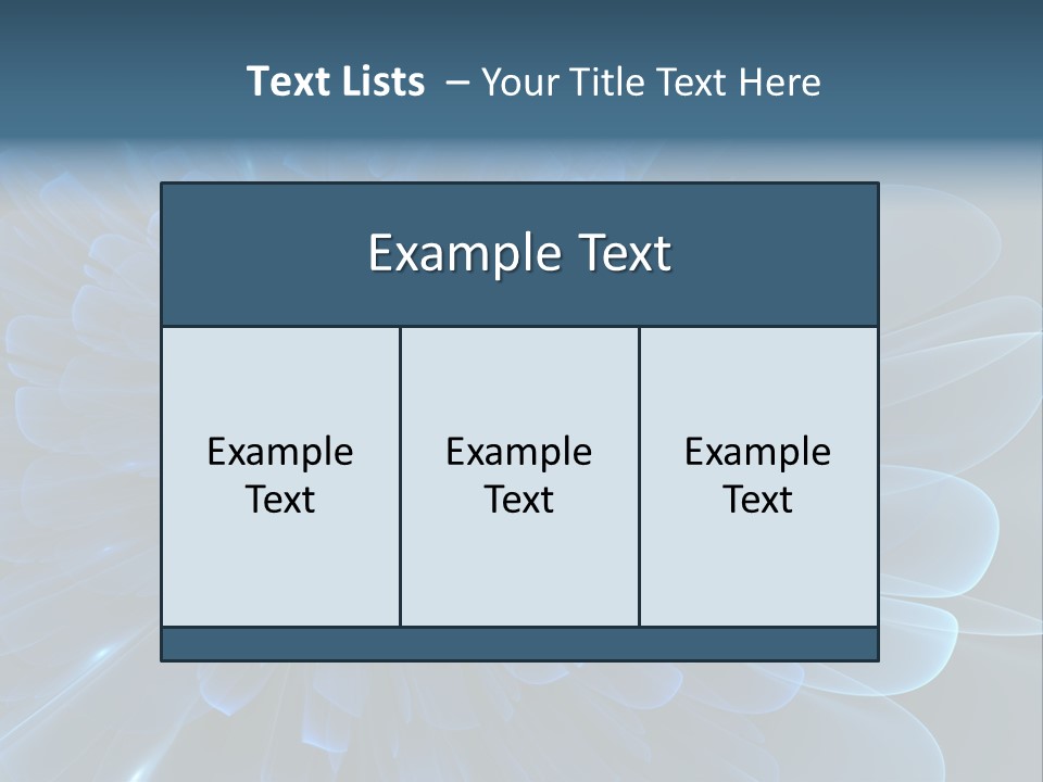 Swirl Burst Elegant PowerPoint Template