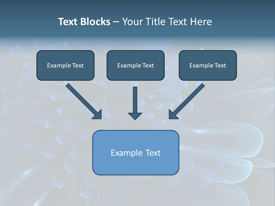Swirl Burst Elegant PowerPoint Template