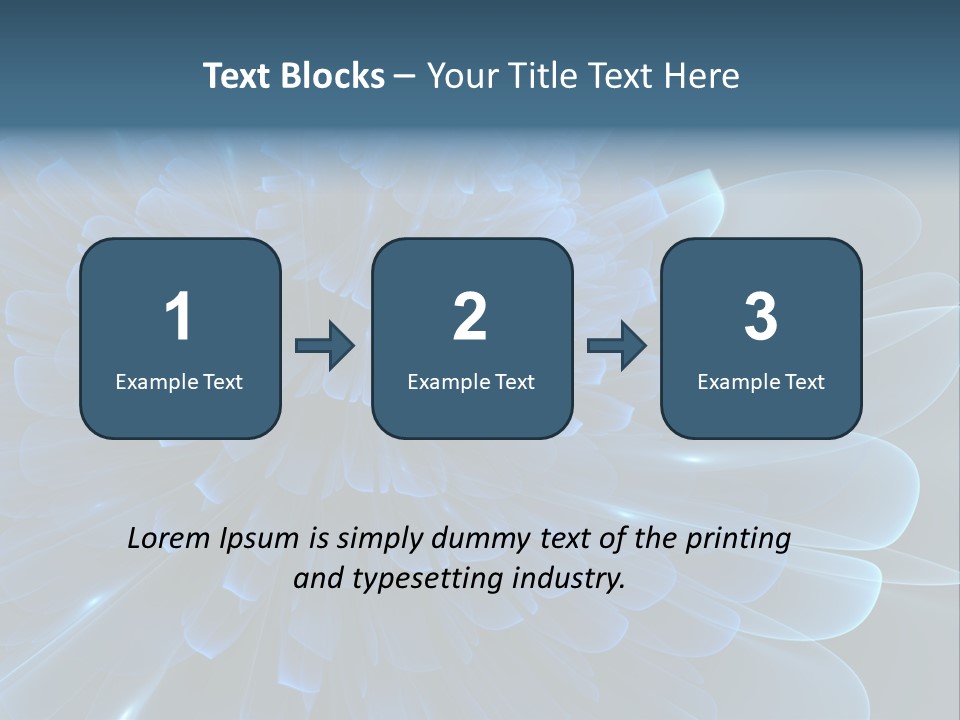 Swirl Burst Elegant PowerPoint Template