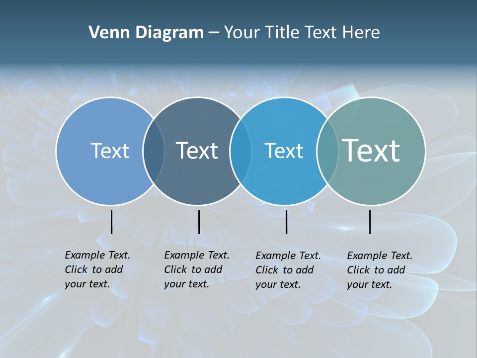 Swirl Burst Elegant PowerPoint Template