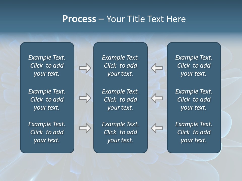 Swirl Burst Elegant PowerPoint Template