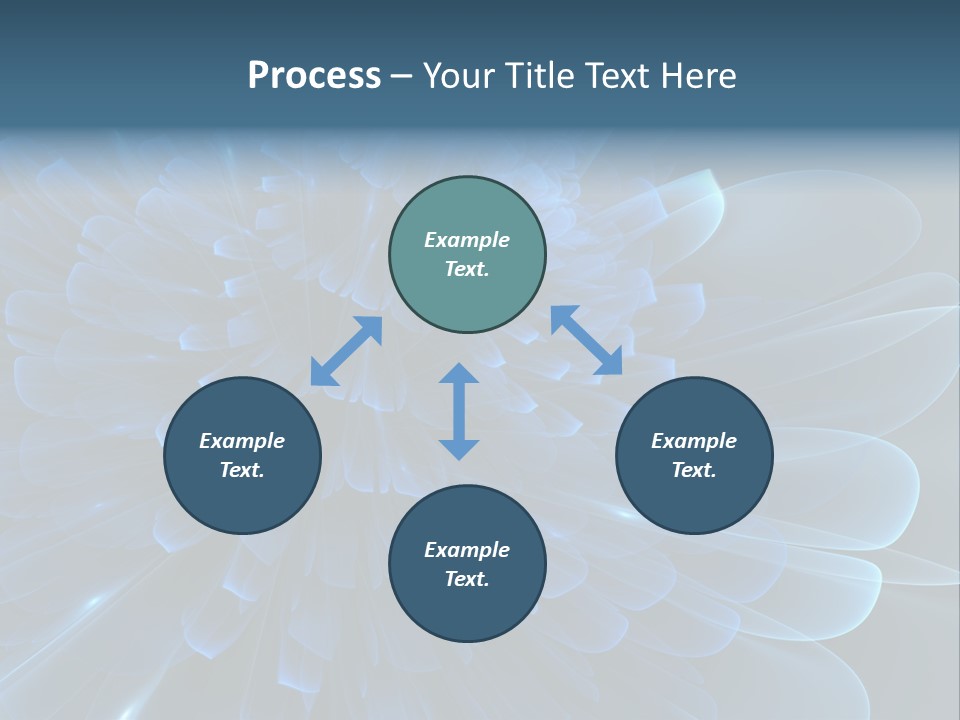 Swirl Burst Elegant PowerPoint Template