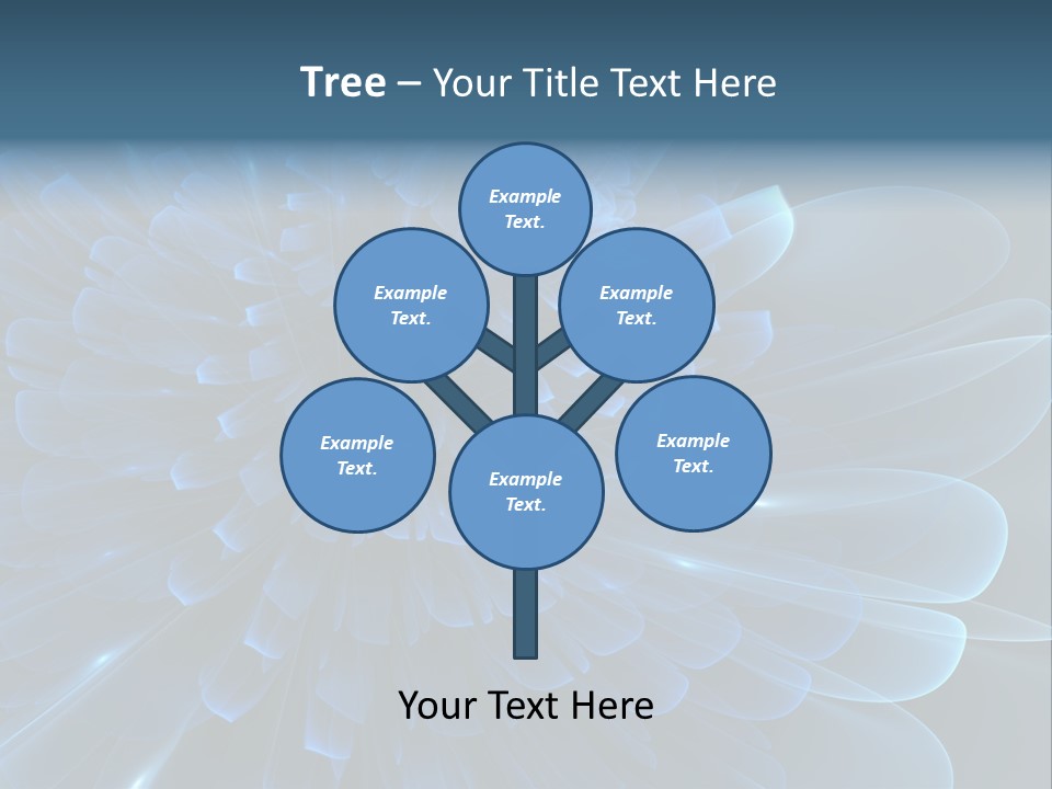Swirl Burst Elegant PowerPoint Template