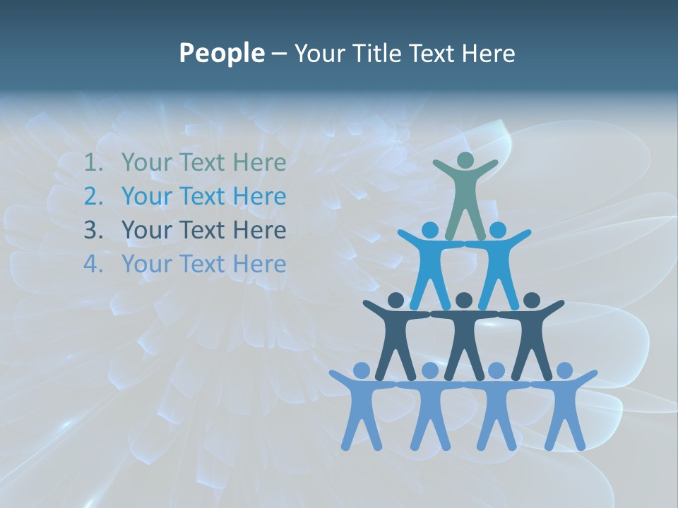 Swirl Burst Elegant PowerPoint Template