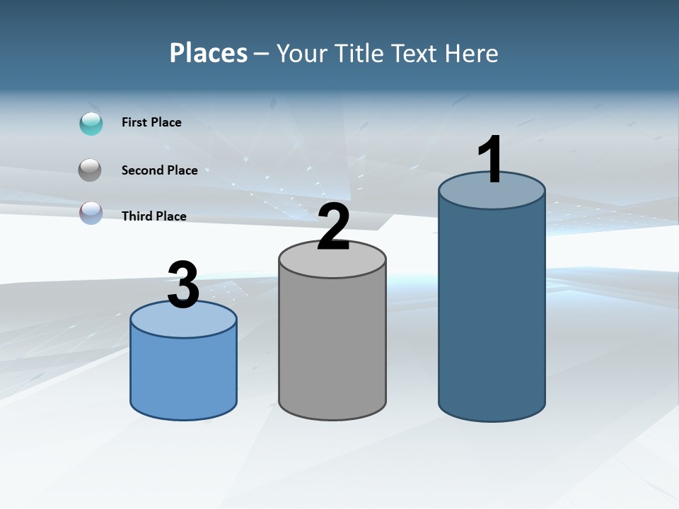 Grid Decoration Color PowerPoint Template