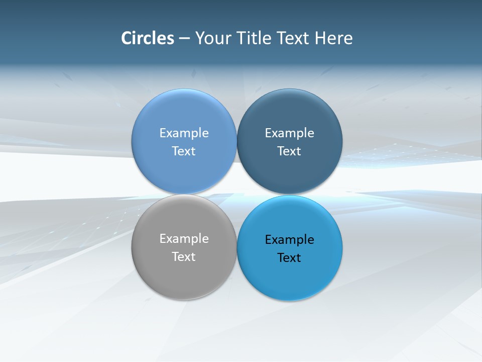 Grid Decoration Color PowerPoint Template