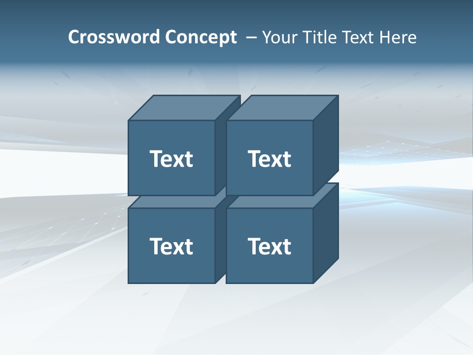 Grid Decoration Color PowerPoint Template