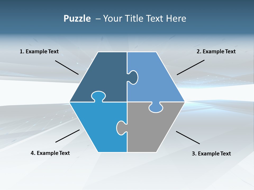 Grid Decoration Color PowerPoint Template
