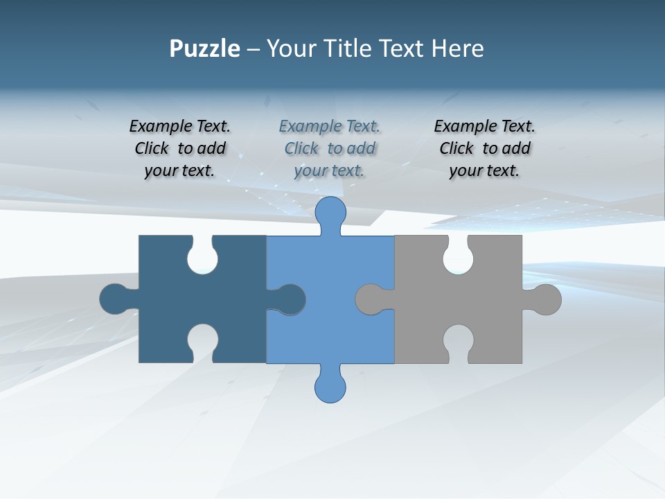 Grid Decoration Color PowerPoint Template