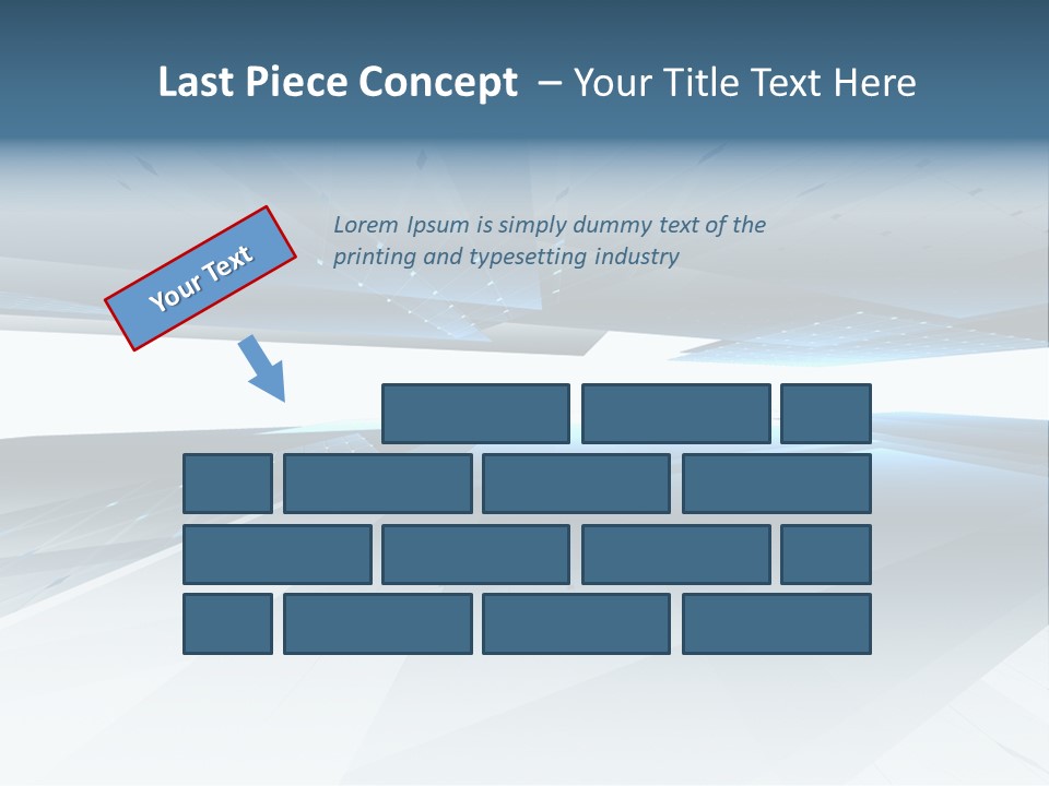 Grid Decoration Color PowerPoint Template