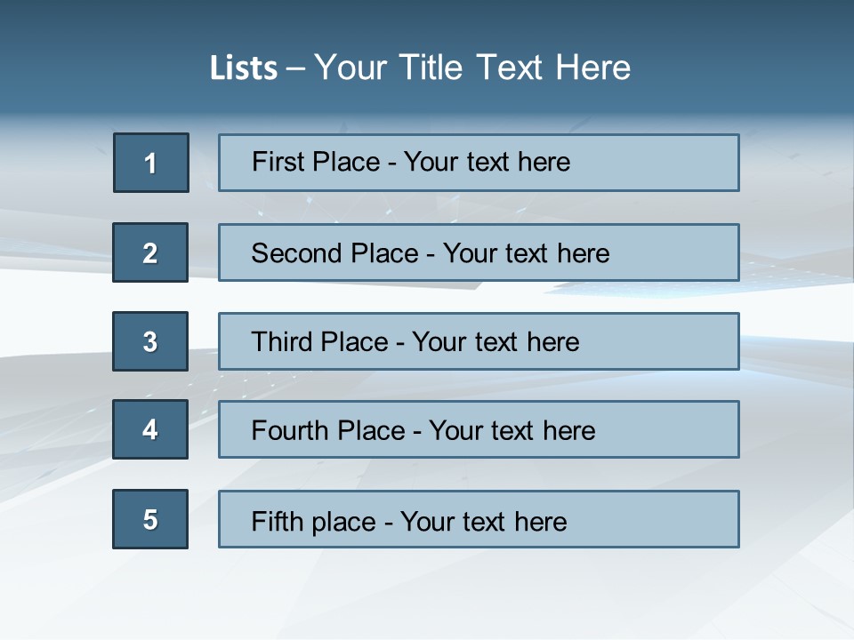 Grid Decoration Color PowerPoint Template