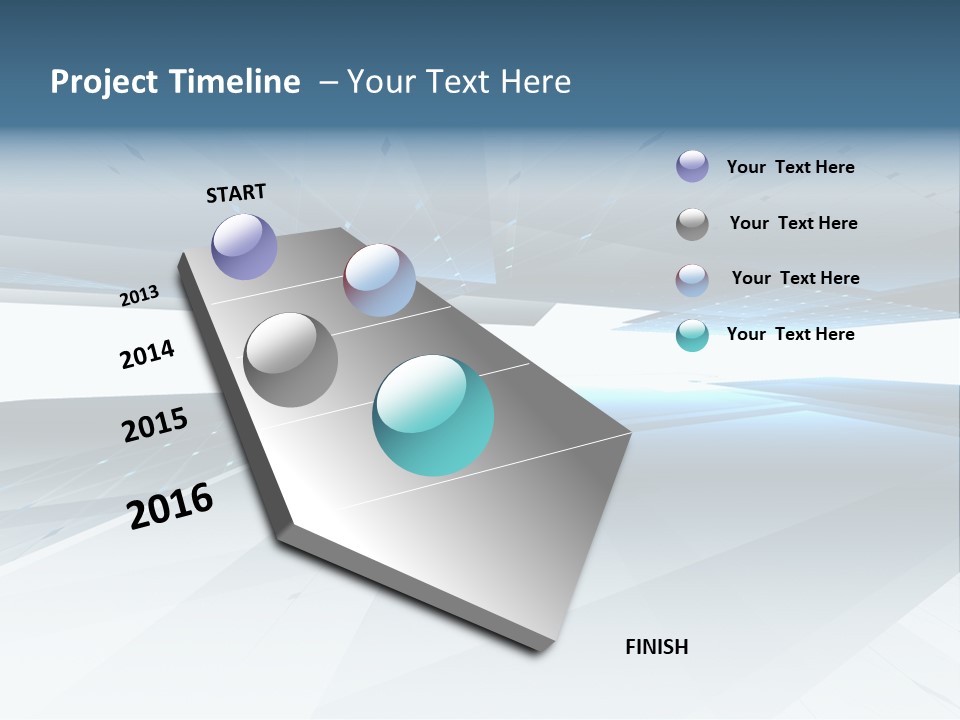 Grid Decoration Color PowerPoint Template