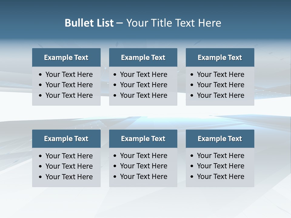Grid Decoration Color PowerPoint Template