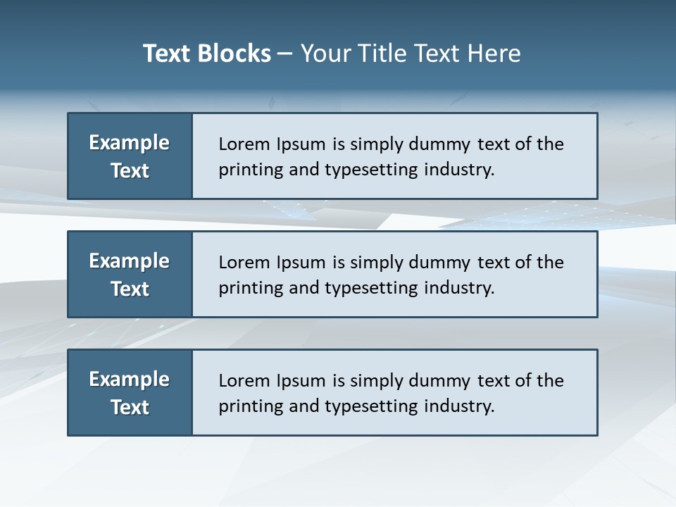 Grid Decoration Color PowerPoint Template