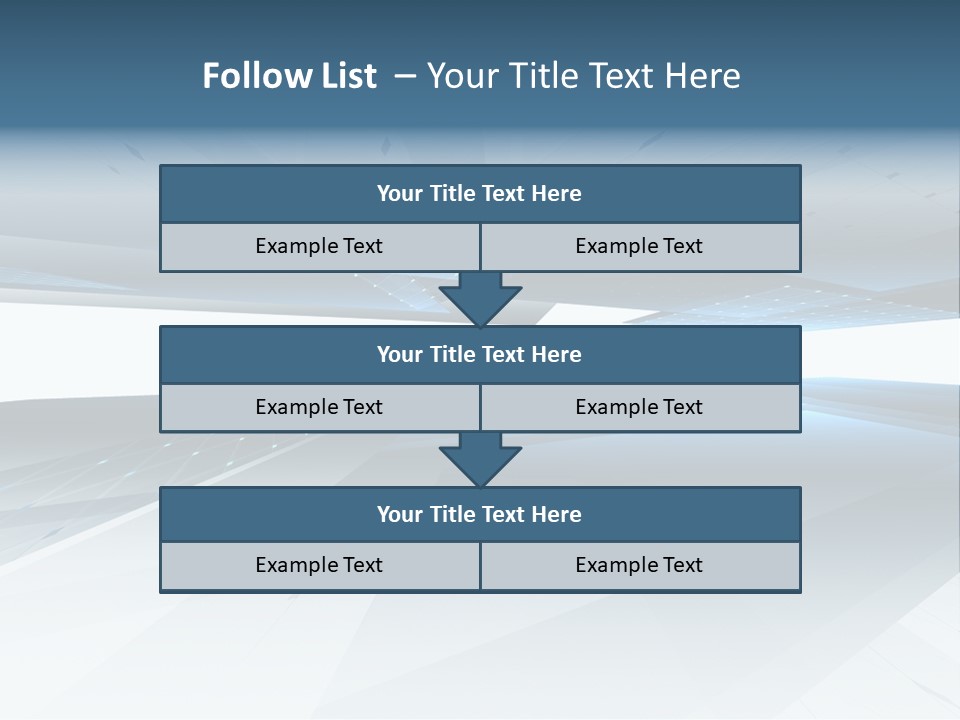 Grid Decoration Color PowerPoint Template