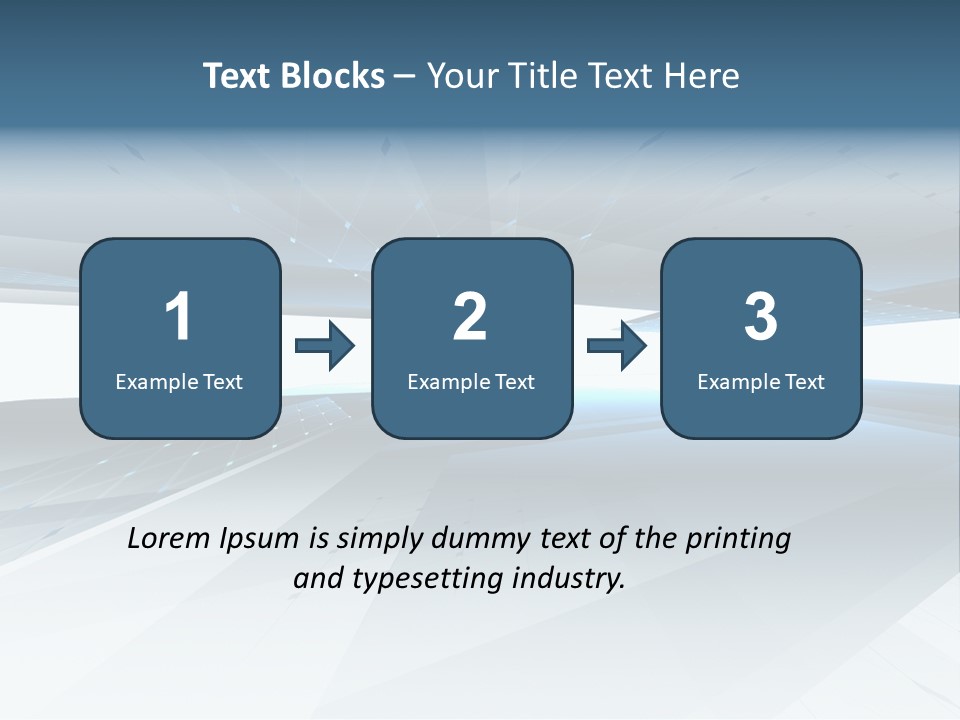 Grid Decoration Color PowerPoint Template