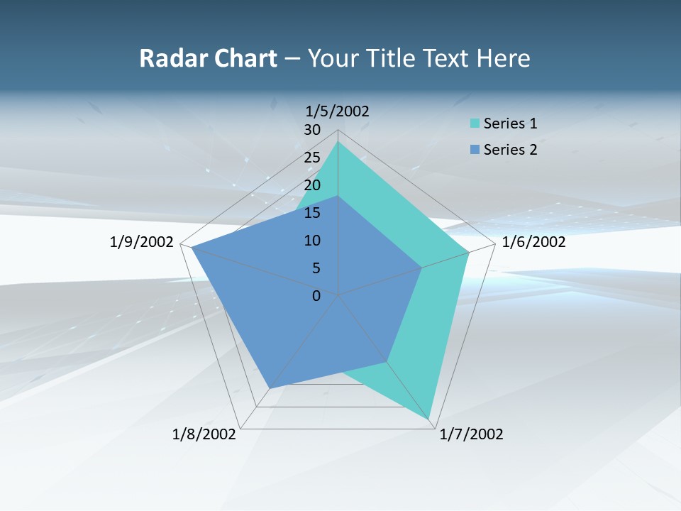 Grid Decoration Color PowerPoint Template