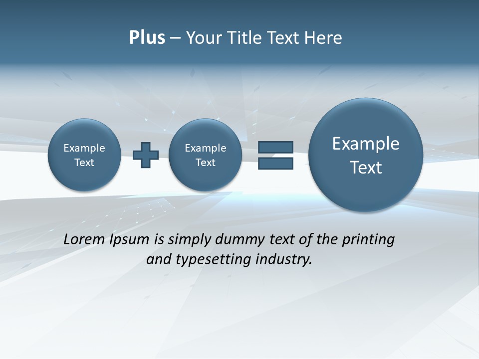 Grid Decoration Color PowerPoint Template