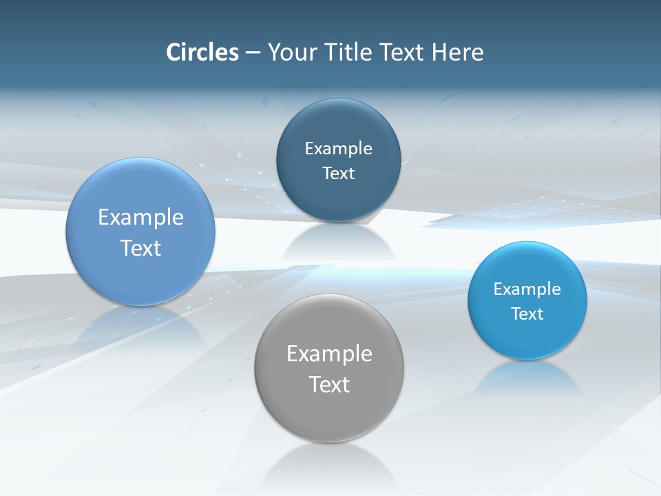 Grid Decoration Color PowerPoint Template