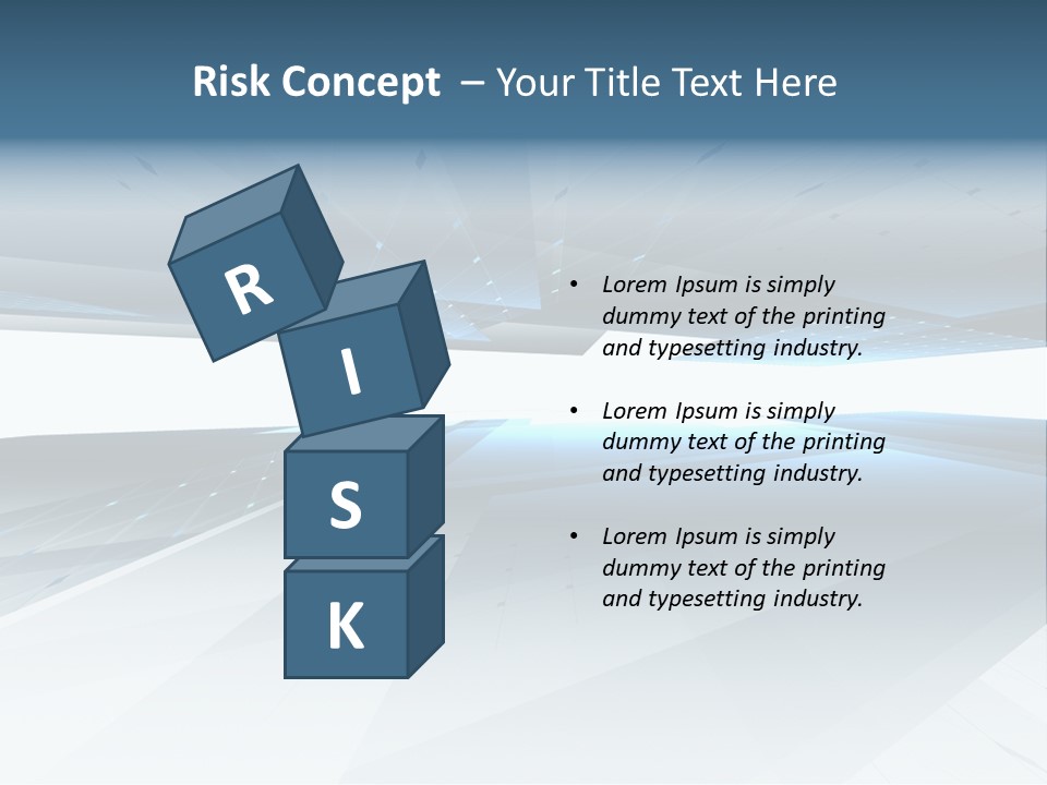 Grid Decoration Color PowerPoint Template