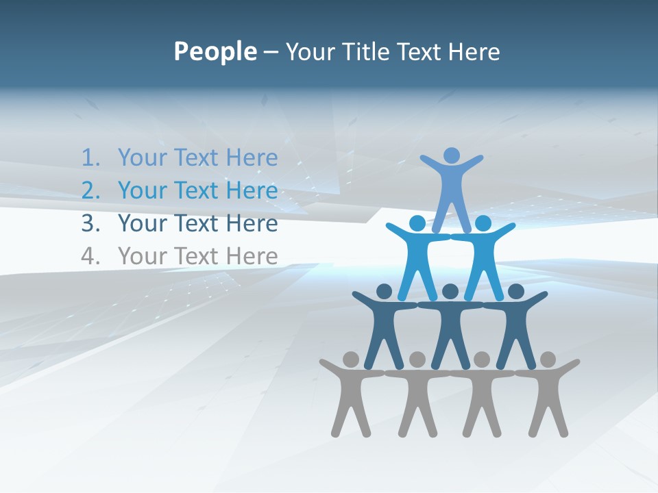 Grid Decoration Color PowerPoint Template