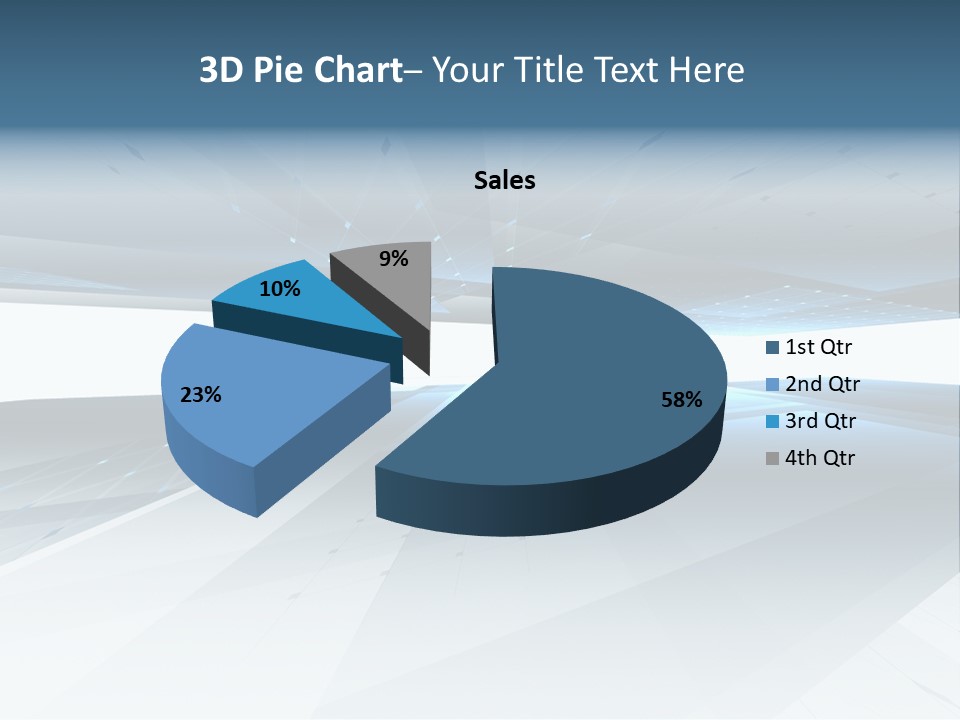 Grid Decoration Color PowerPoint Template