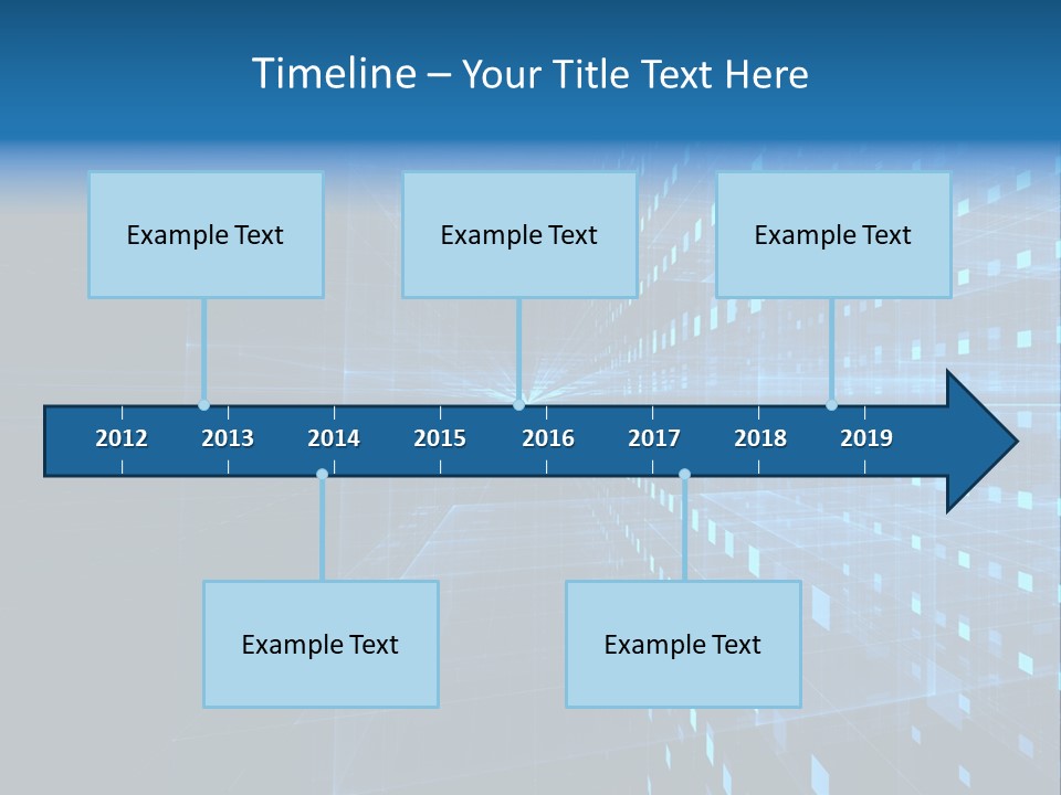Bars Cells Modern PowerPoint Template