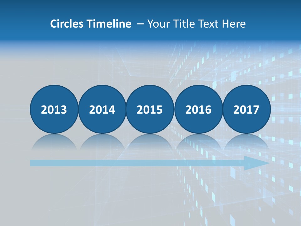 Bars Cells Modern PowerPoint Template