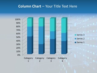 Bars Cells Modern PowerPoint Template