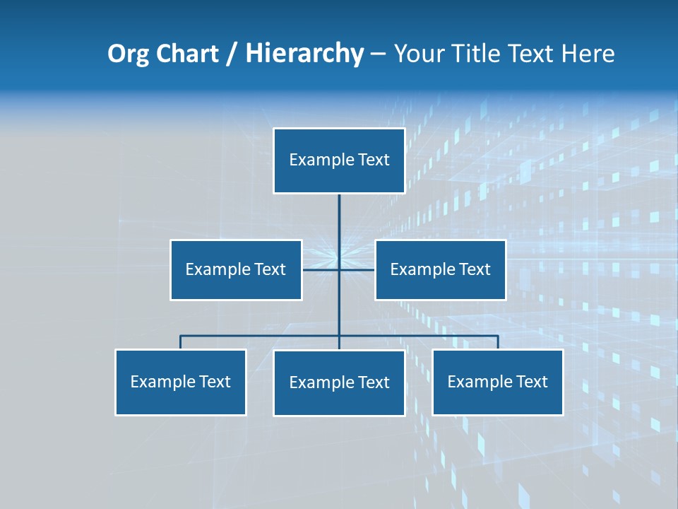 Bars Cells Modern PowerPoint Template