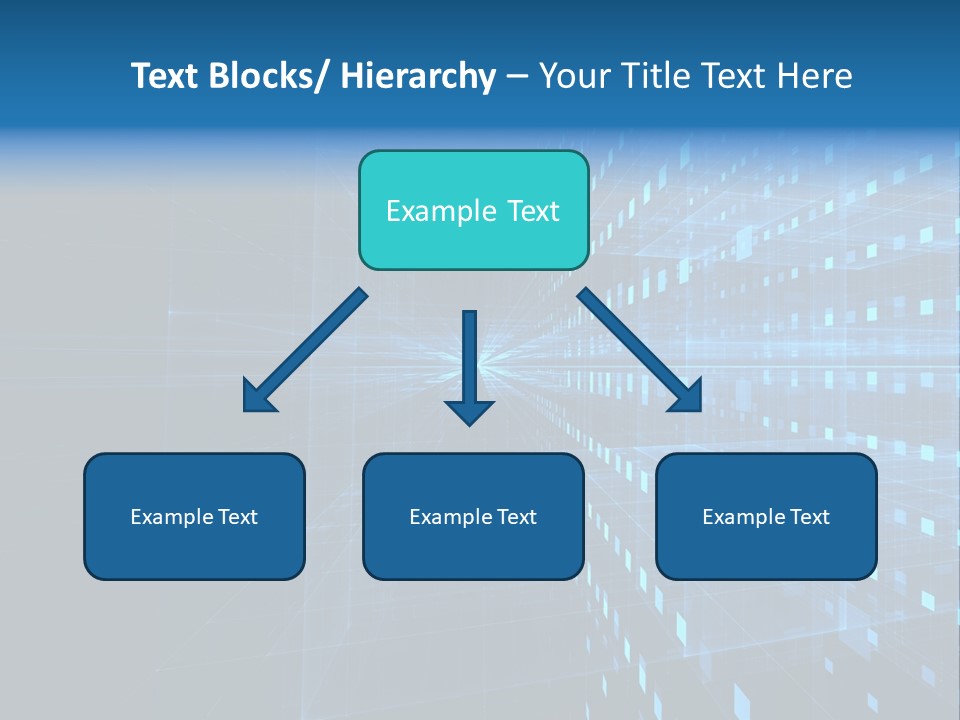 Bars Cells Modern PowerPoint Template