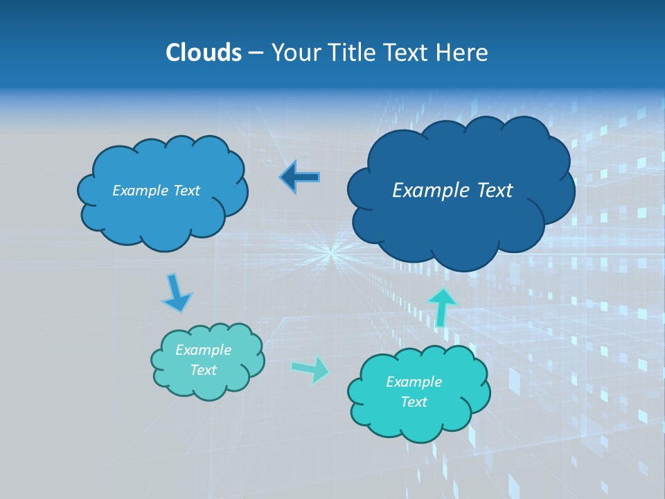 Bars Cells Modern PowerPoint Template