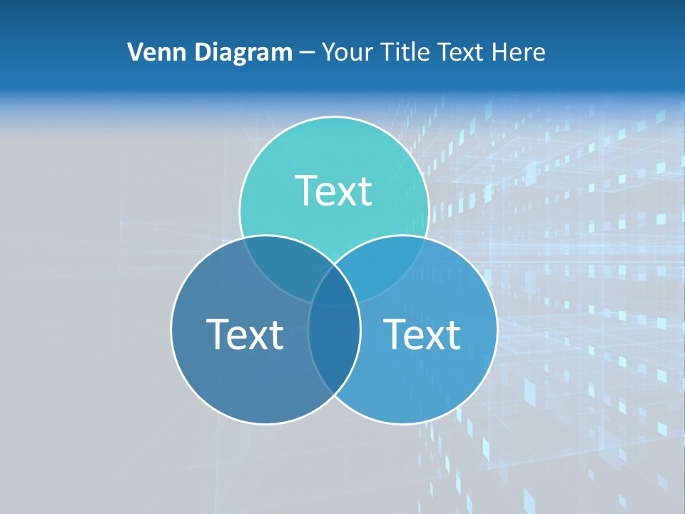Bars Cells Modern PowerPoint Template